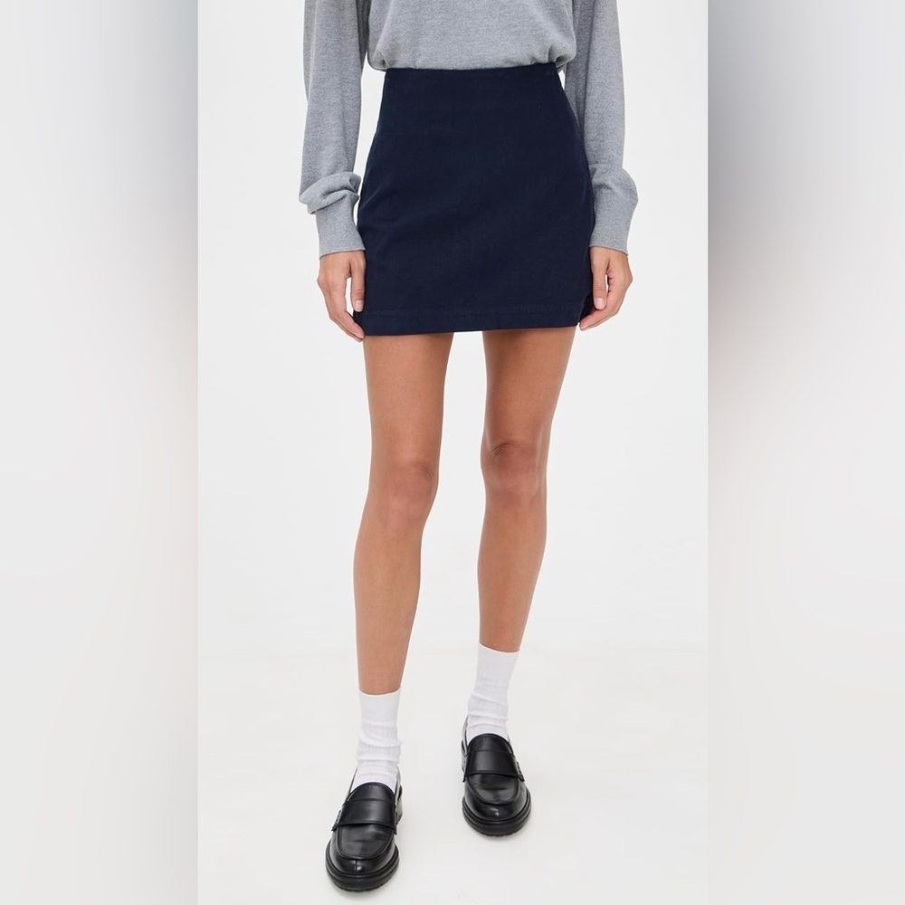 VELVET Liza Corduroy Skirt